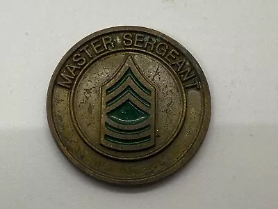 US Army Master Sergeant Challenge Coin • $6.99