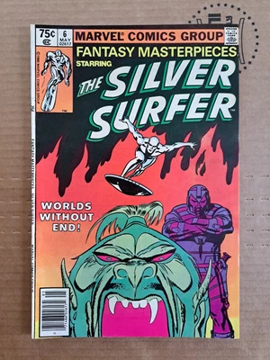 $1 • Buy Fantasy Masterpieces Starring The Silver Surfer #6 Beautiful Grade Comb-ship 