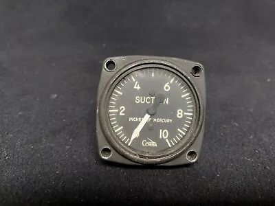 $80 • Buy Cessna Vacuum/ Suction Gauge 51414-1 Working Fine When Removed