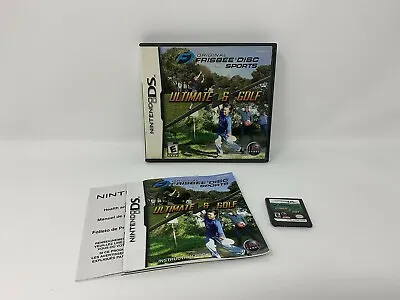 Original Frisbee Disc Sports: Ultimate & Golf Nintendo DS (3DS) Complete In Box • £7.02