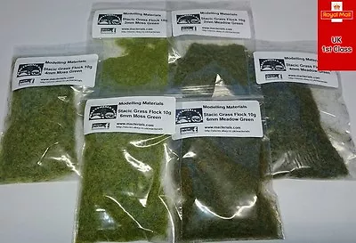 £7.99 • Buy Static Grass For Model Railway - Multipack X 6 Packets Architecture Scenery 