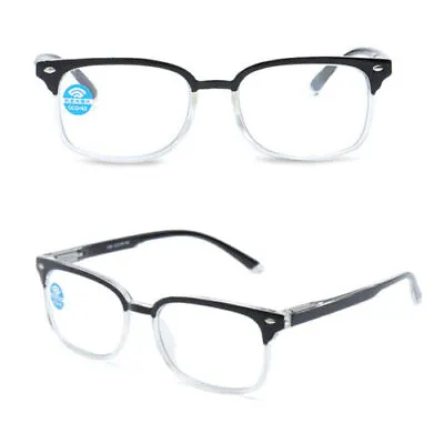 Progressive Reading Glasses Multifocal Varifocal Lens Plastic Frame+1.0 To +3.0 • £4.79