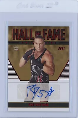 2022 Panini Chronicles WWE Hall Of Fame Autographs Rob Van Dam Red Auto • $29.95