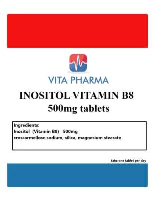 £5.99 • Buy INOSITOL (VITAMIN B8) 500mg (30 Tabs) MENTAL FUNCTION WEIGHT LOSS Health Benefit
