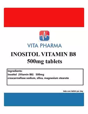 £8.99 • Buy INOSITOL (VITAMIN B8) 500mg (60 Tablets) MENTAL FUNCTION WEIGHT LOSS