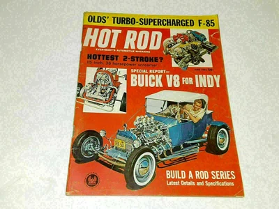 $4.99 • Buy Hot Rod Magazine  JUNE 1962 OLDS TURBO HOT 2 STROKE BUICK V8 4 INDY RODS  4d5