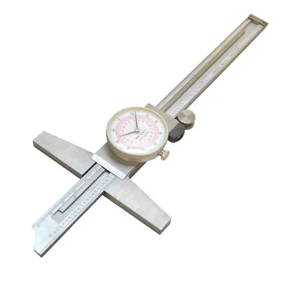 6 Inch/150mm Metric Dual Reading Dial Caliper Stainless Steel Measurement Tool • $26.77