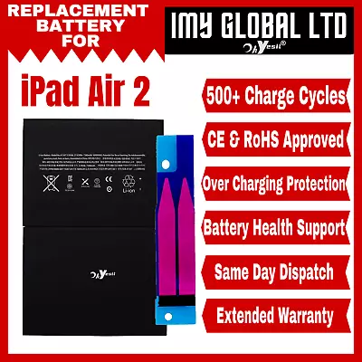 £15.99 • Buy OHYESIT® Replacement Battery Apple IPad Air 2 A1566 A1567 7340mAh