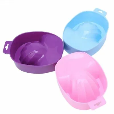 Nail SPA Acetone Soak Off Bowl Manicure Art Beauty Treatment Warm Water Tools  • £4.02