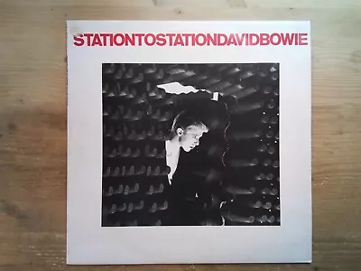 David Bowie Station To Station 2E/1E Press Very Good+ Vinyl LP Record APLI-1327 • £50