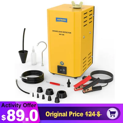 Automotive Car Smoke Machine Diagnostic Vacuum EVAP Smoke Leak Detector Tester  • $89