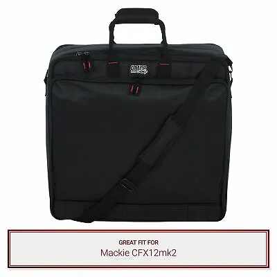 Gator Cases Mixer Bag Fits Mackie CFX12mk2 Mixers • $85