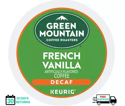 $168.99 • Buy Green Mountain French Vanilla DECAF Keurig Coffee K-cups YOU PICK THE SIZE 