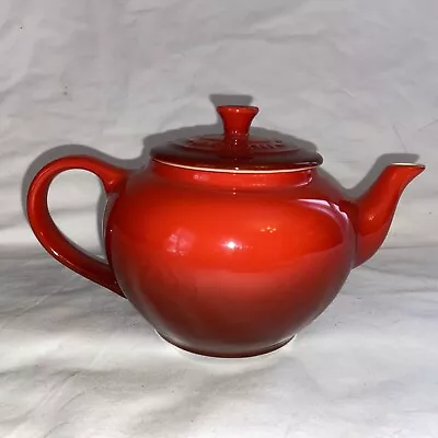 Le Creuset Small Teapot Red With Infuser And Handle • $29.99