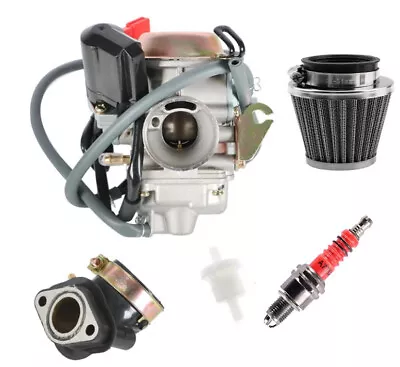 PERFORMANCE PD24J Carburetor 26mm For GY6 MOPED 125cc 150cc Go Kart Scooter CA10 • $24.29