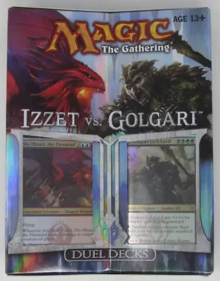 Magic The Gathering Izzet Vs Golgari Duel Deck Sealed • $94.01