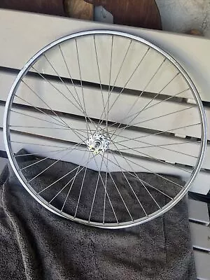 Vintage Rigida Superchromix 27  Road Bike Front Wheel • $14.99