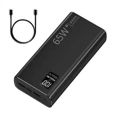 65W  Power Bank Quick Charging Power Bank Portable Charger For Phone Laptop • $69.95