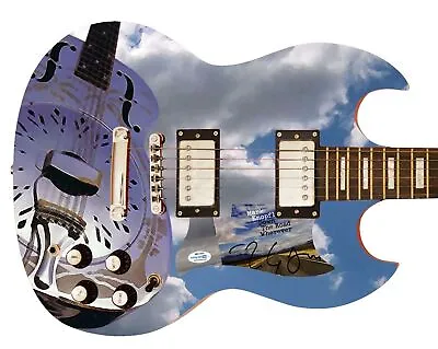 Mark Knopfler Autographed Signed Custom Graphics Photo Guitar ACOA • $1299.99