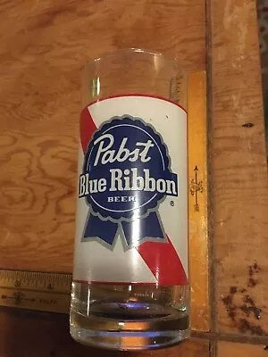 Vintage Pabst Blue Ribbon Beer Glass • $10