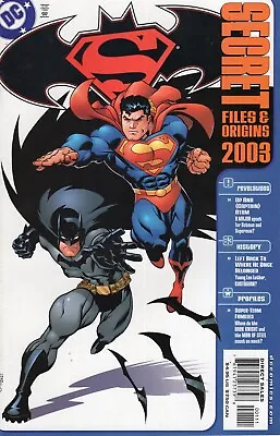 $5 • Buy Superman Batman Secret Files  & Origins  2003 -  Dc Comics 