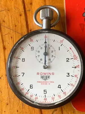 Vintage Heuer Stopwatch 10 Sec Sweep Rowing • $150