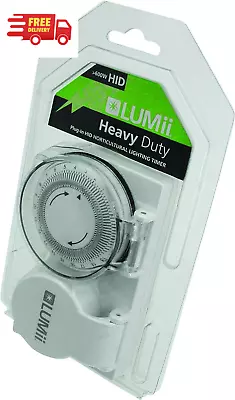 LUMII 24 Hour Heavy Duty Timer With UK Plug S  • £11.67
