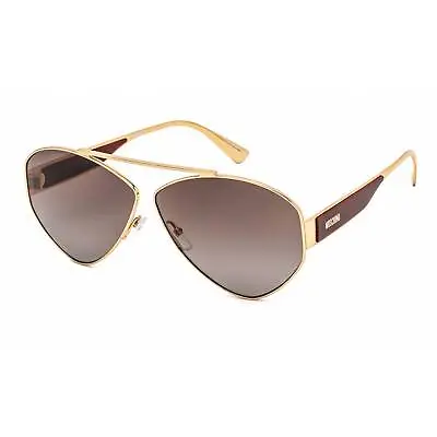 Moschino Women's Sunglasses Brown Frame Brown Gradient Lens MOS084/S 009Q HA • $61.99