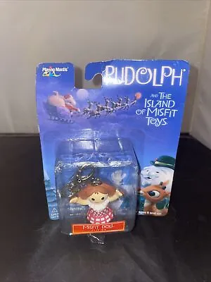 NOS Rudolph & The Island Of Misfit Toys MISFIT DOLL Girl Keychain Sealed 1999 • $14.87