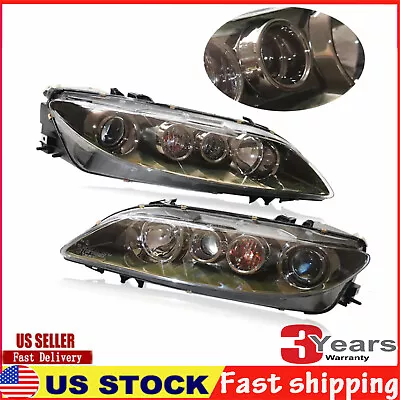 Headlight Set For 2006 2007 2008 Mazda 6 Driver & Passenger Sides • $146