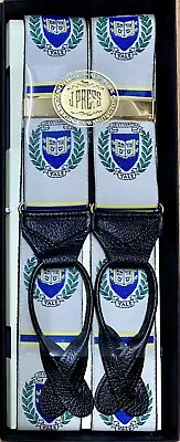 £50 • Buy J.Press  Lux Et Veritas Yale Braces Large [325]