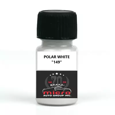 Touch Up Paint Kit For Mercedes Benz Polar White 149 With Brush 2 Oz SHIPS TODAY • $14.99