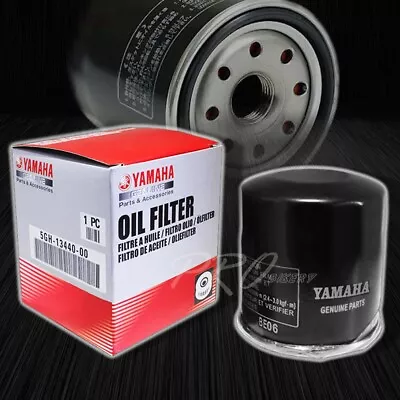 Oil Filter For Yamaha Genuine Engine OEM Replacement 1WD/2MB/5JW/5GH-13440-00-50 • $12.88