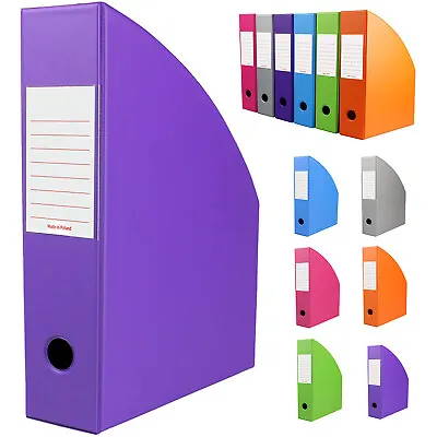 £5.95 • Buy Document File Shelf Rack Desktop Magazine Holders Desk Organiser OfficeCentre®