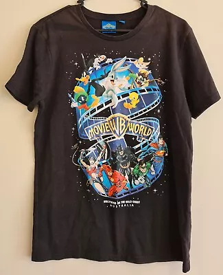 Warner Bros Movie World Gold Coast Australia Tshirt Looney Tunes DC Size Small • $48.95