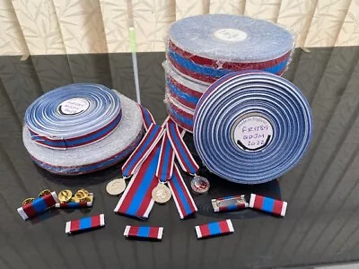 £3 • Buy QUEEN`S PLATINUM JUBILEE 2022 Medal, Ribbons, Ribbon Bars MOD Licensed