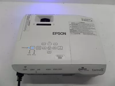 Epson Powerlite 98H H687A XGA 3LCD Projector 4741 Lamp Hours • $39.95