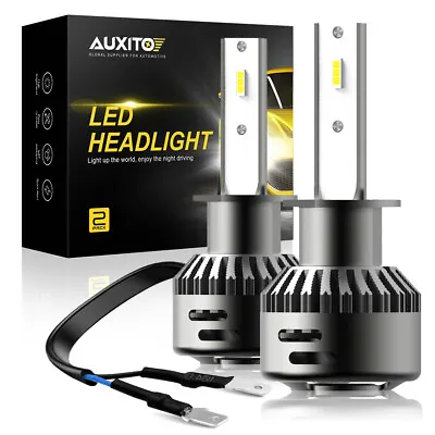 AUXITO H1 LED Headlight Kit 20000LM Hi Low Beam Bulb 6500K Lamp White High Power • $21.65