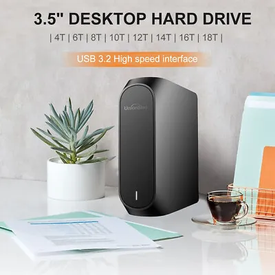 External Hard Drive 3.5  Desktop Backup Storage HDD For Window MAC Linux Xbox PS • £136.79