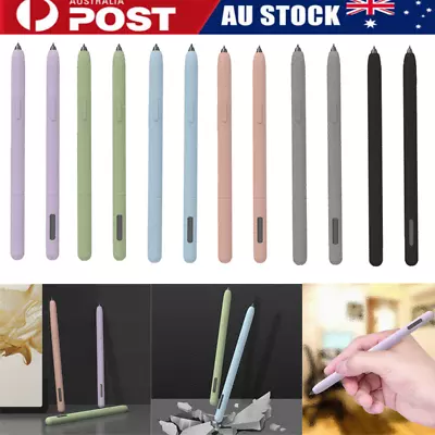 $9.79 • Buy For Samsung Tab S6 Lite S7 FE S8 Plus Ultra Pencil Case Cover S Pen Bag Non-slip