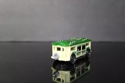 2011 Hot Wheels Turbo Trolley Train Car Green • $2.95