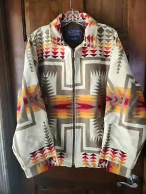 VTG Pendleton High Grade Western Wear Mens Jacket Coat Southwestern Design Sz XL • $350