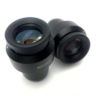 Lot Of 2 SCIENSCOPE SZ-LE-W20 SSZ-II Microscope Eyepiece 20X Magnification Ø30mm • $84