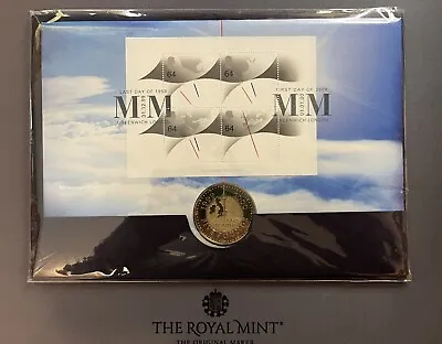 2000 Millennium Moment Coin Cover £5 PNC FDC (Sealed With Letter) • £20