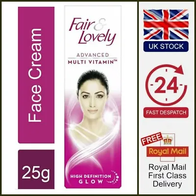 🇬🇧25g Glow And Lovely Advanced Multivitamin Fairness Cream • £3.85