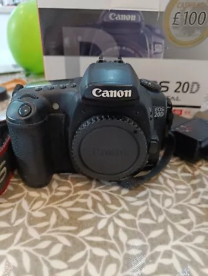 Canon EOS 20D 8.2 MP Digital Camera - Black (Body Only) • £5.50