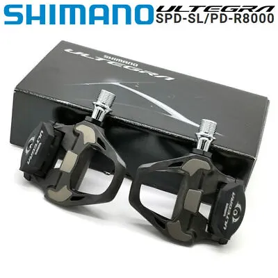 Shimano Ultegra PD-R8000 SPD-SL Carbon Pedal 9/16  Road Bike Cycling SH11 Cleat • $84.99