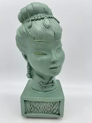 Universal Statuary Corp 1960 Chinoiserie Asian Empress Figural Bust Decor 11  • $85