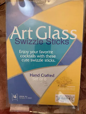 Parrot Glass Swizzle Sticks • $4.75