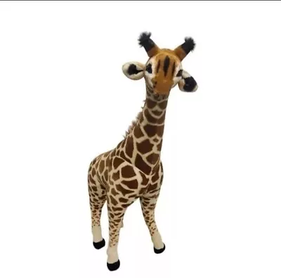 Huge Melissa & Doug Jumbo Plush Giraffe Stuffed Animal Toy 4.5 Feet Tall • $96